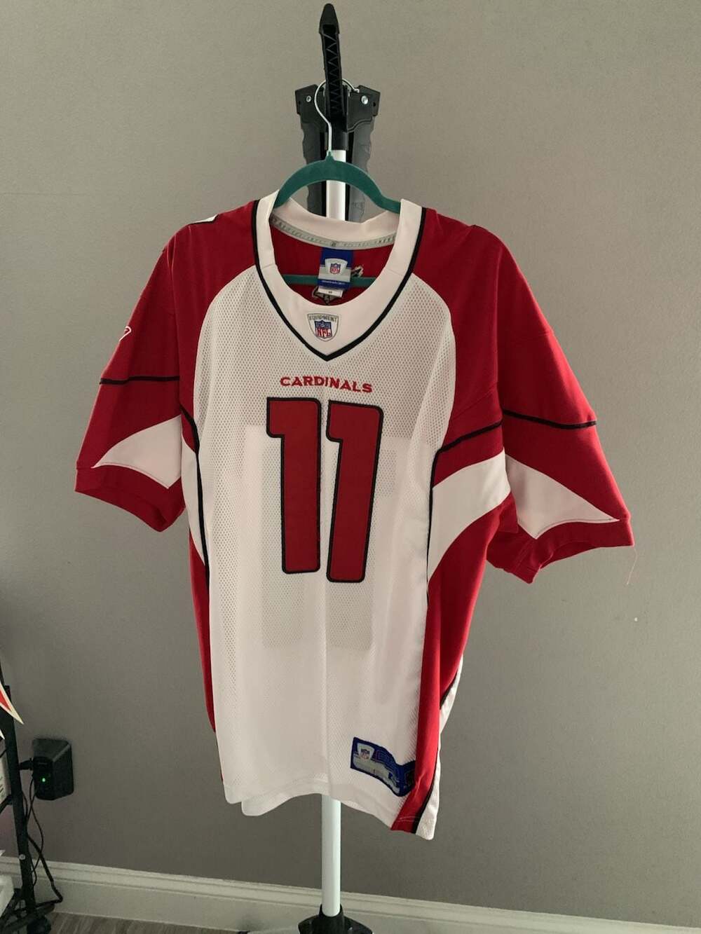 Vintage Arizona Cardinals Larry Fitzgerald #11 Reebok On-Field Jersey